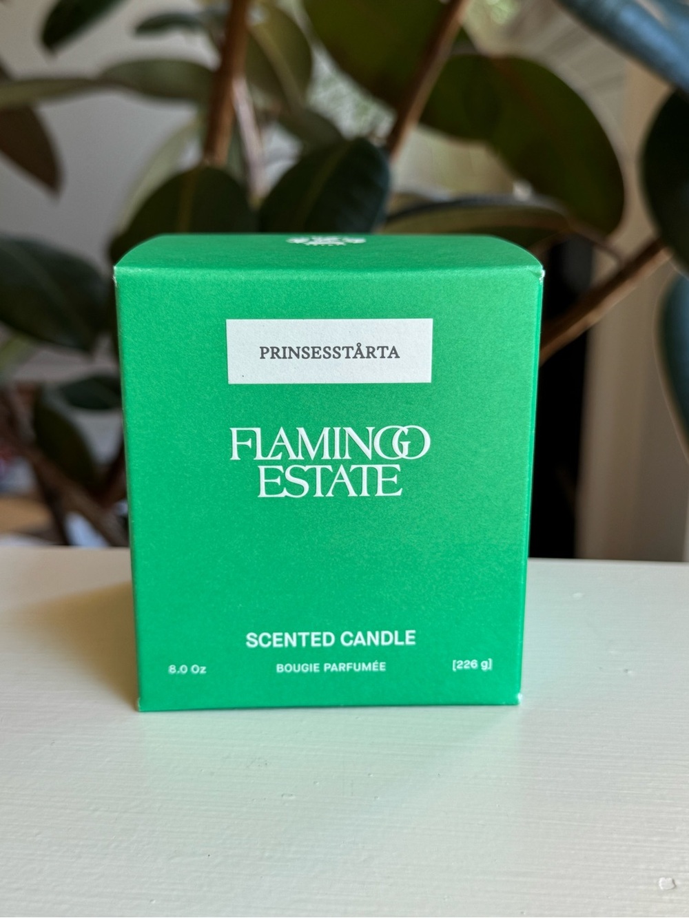 Flamingo Estate Candle Prinsesstarta 8 oz NEW IN BOX